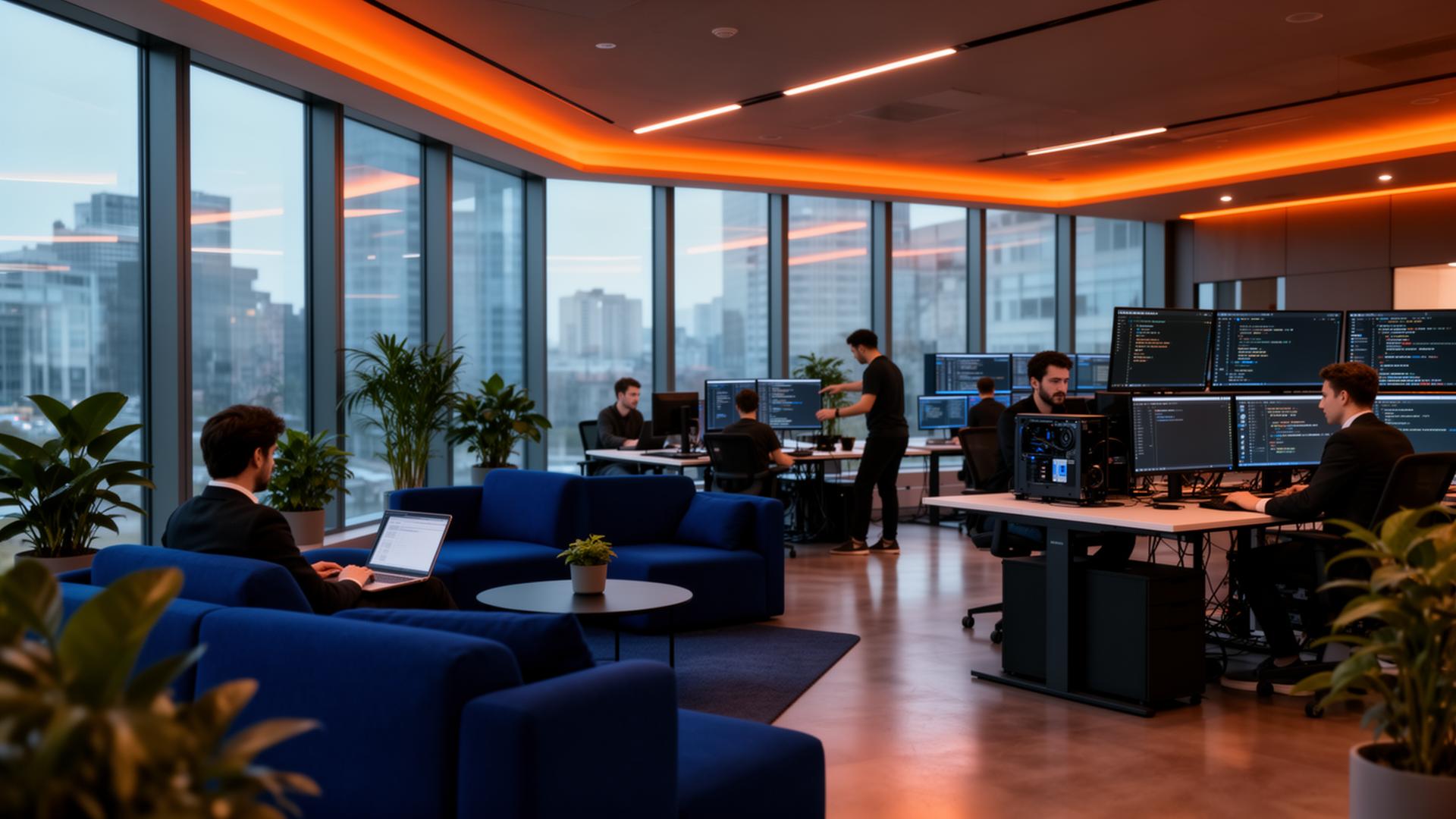 Modern collaborative workspace